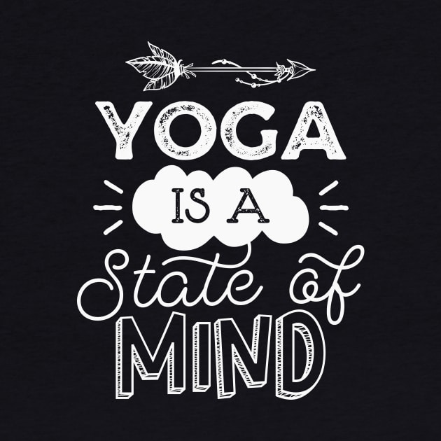 Yoga is a state of mind by CatsCrew
